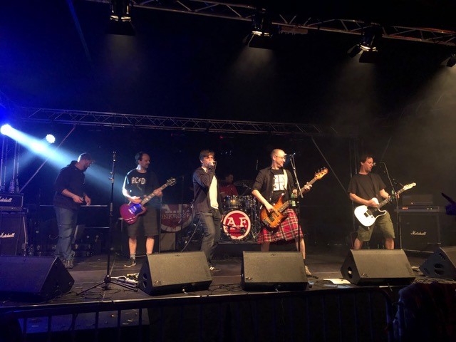 Allpot Futsch live an der Coridas Party 2019